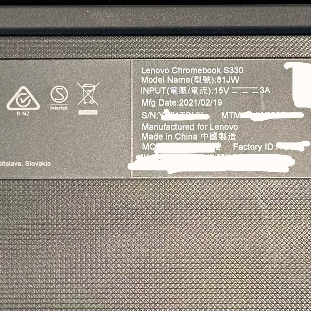 Lenovo Chromebook S330 - Picture 11 of 11